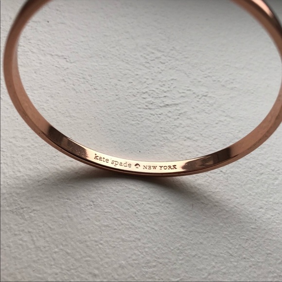 Kate Spade Rose Gold Bangle Bracelet - Picture 3 of 5